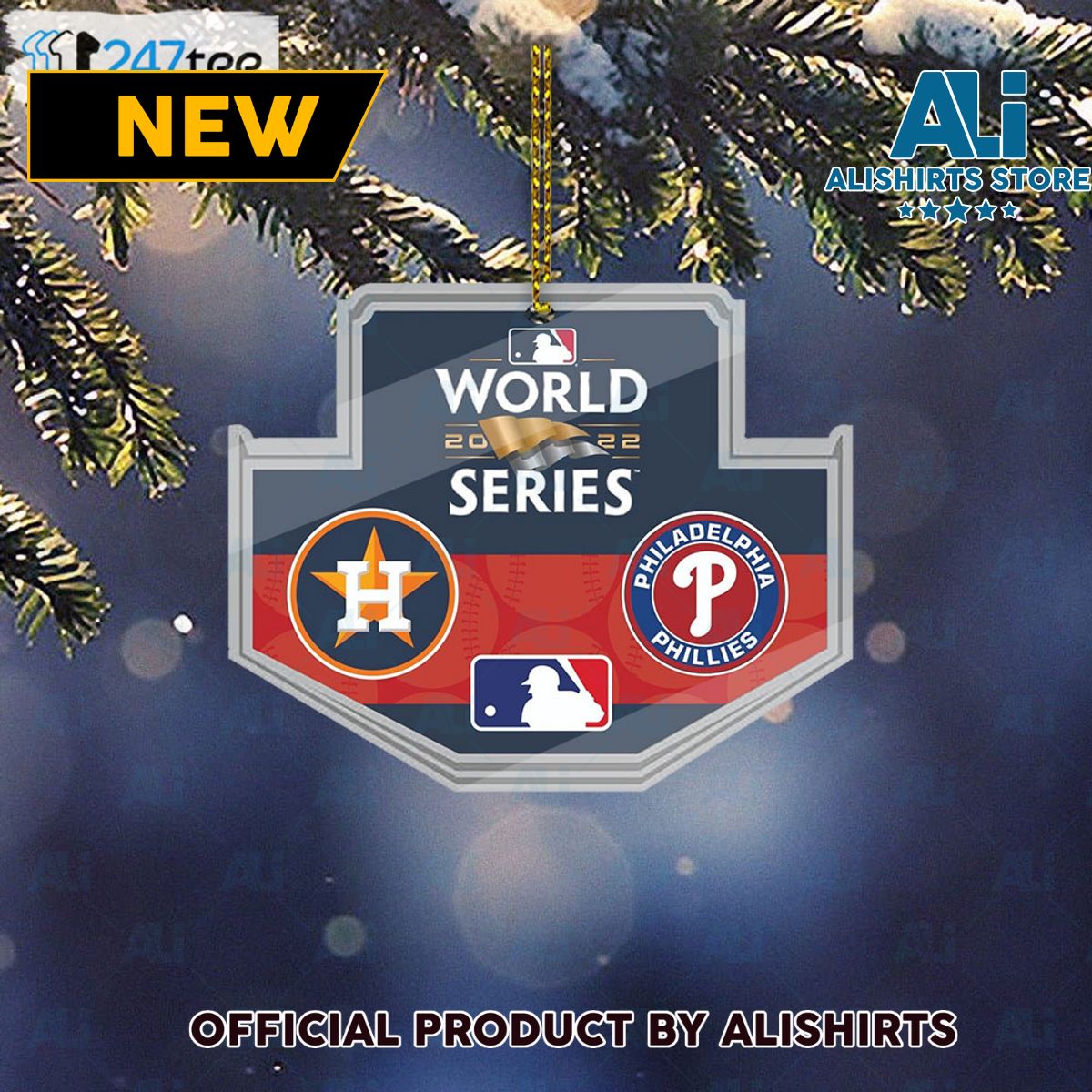 World Series 2022 Pin Phillies Vs Houston Astros Championship Mlb Ornament