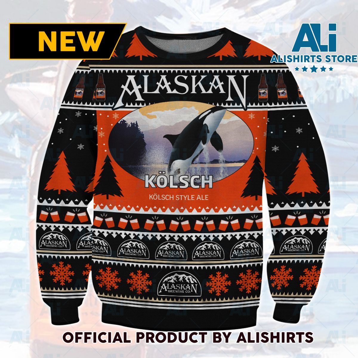 Alaskan Summer Ugly Christmas Sweater