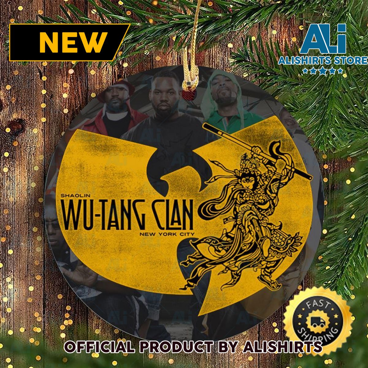 Wu Tang Clan New York City Wu Tang Ornament