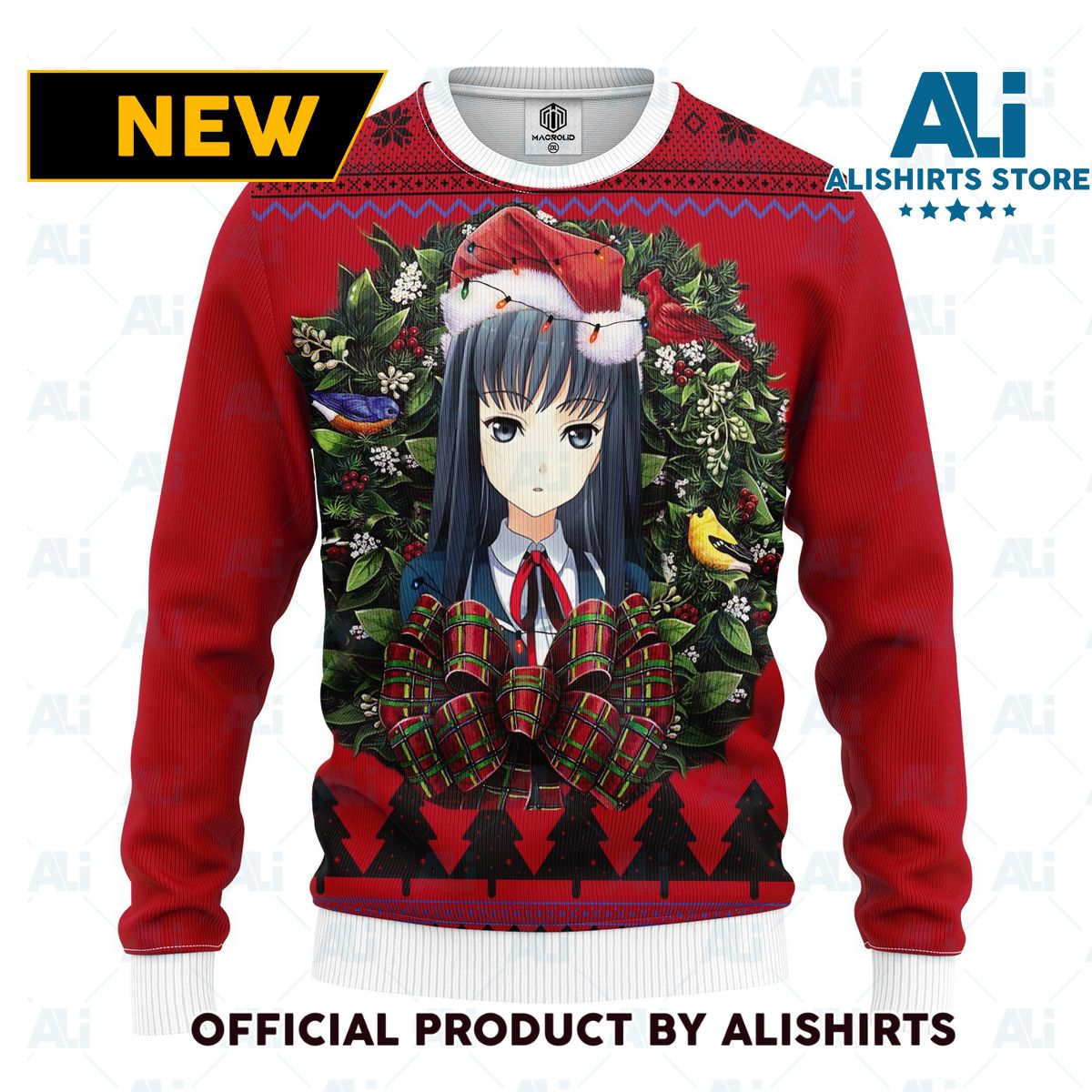 Anime Girl Cute Mc Ugly Christmas Sweater