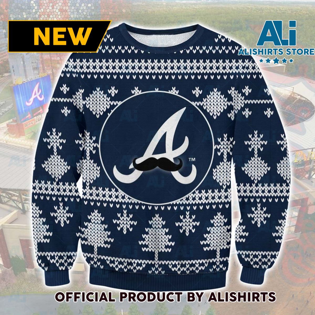 Atlanta Braves MLB Ugly Christmas Sweater