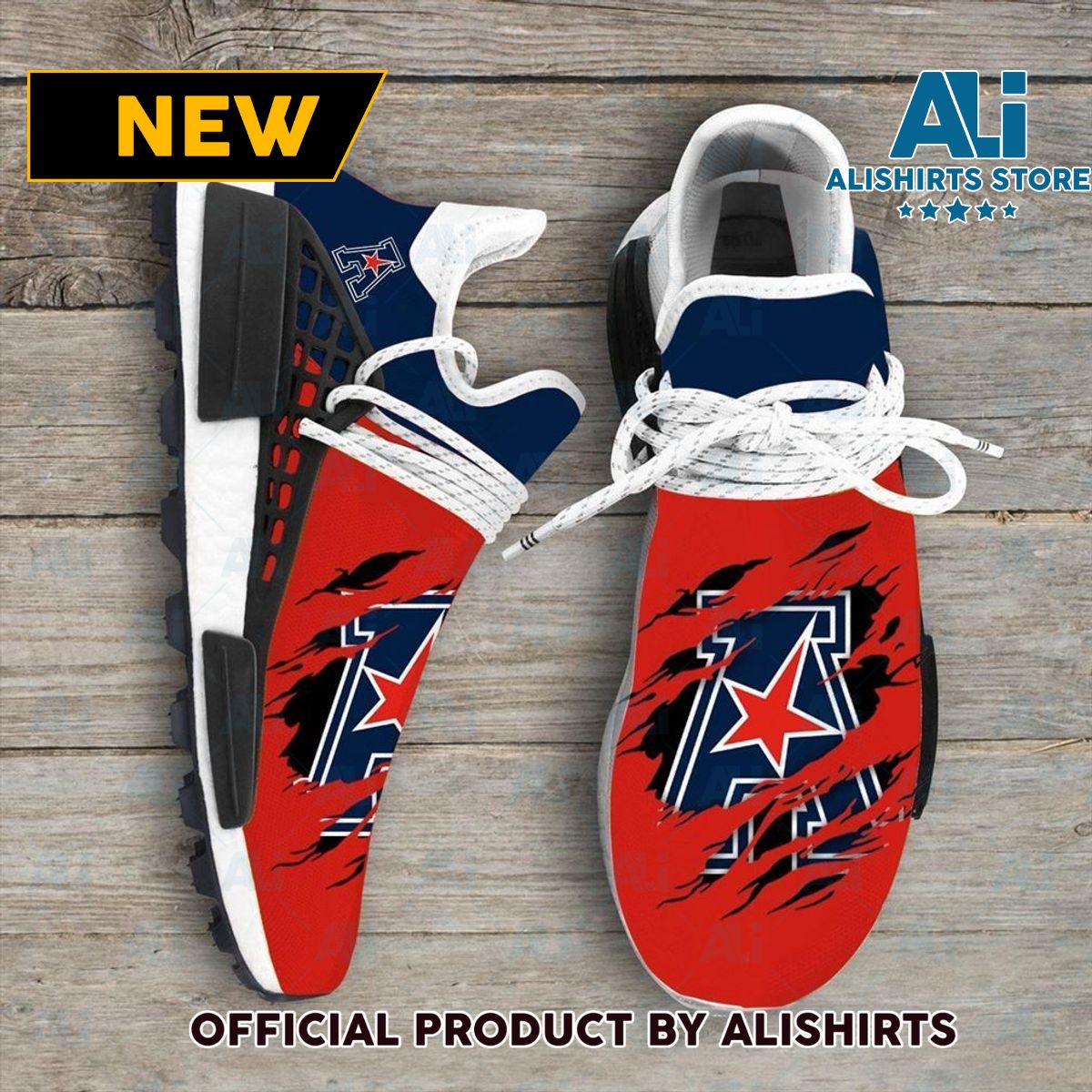 American Athletic Conference NCAA Sport Teams Human Race Adidas NMD Sneakers - J811
