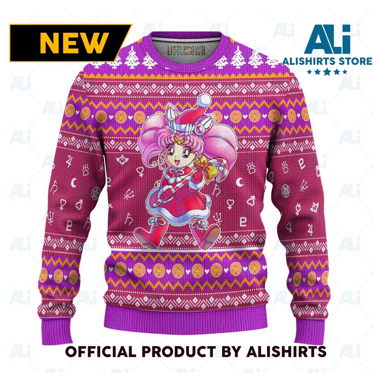 Chibiusa Tsukino Ugly Christmas Sweater Sailor Moon Anime