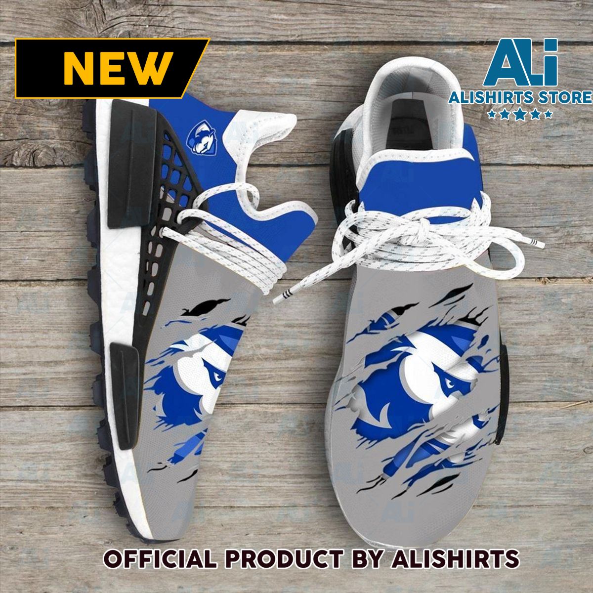 Eastern Illinois Panthers NCAA Sport Teams Human Race Adidas NMD Sneakers