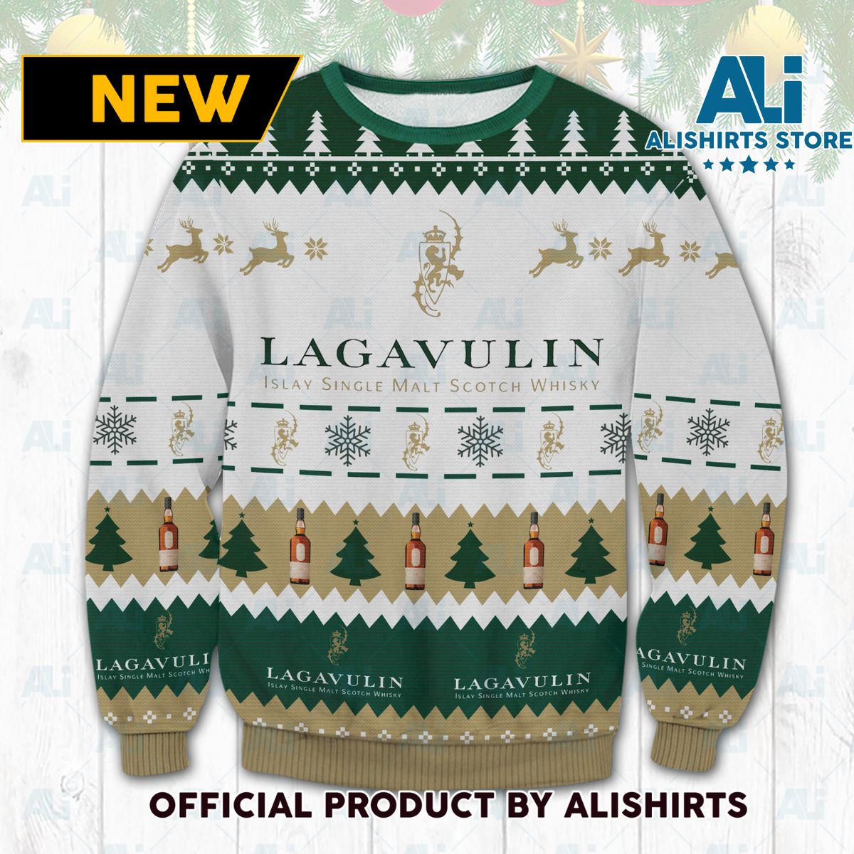 Lagavulin Ugly Christmas Sweater