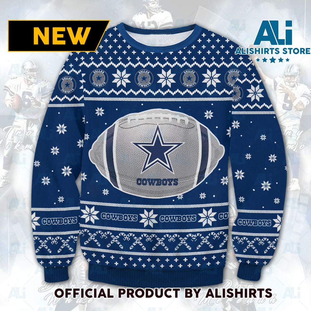 Dallas Cowboys Christmas Ugly Sweater