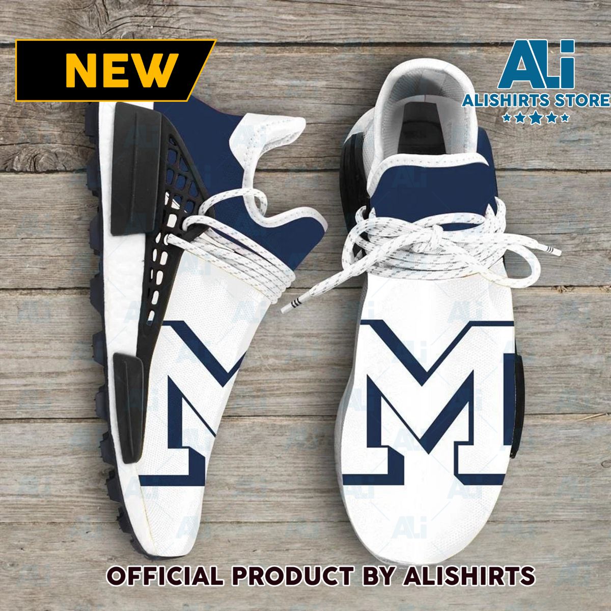 Colorado School Of Mines Orediggers NCAA Sport Teams Human Race Adidas NMD Sneakers