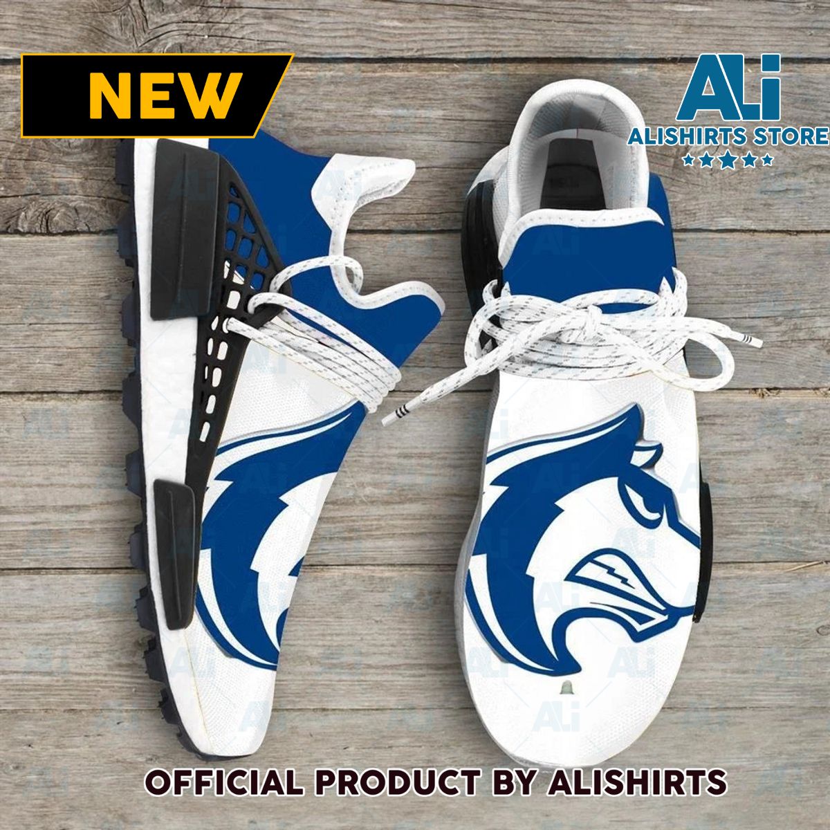 Colorado State Pueblo Thunderwolves NCAA Sport Teams Human Race Adidas NMD Sneakers