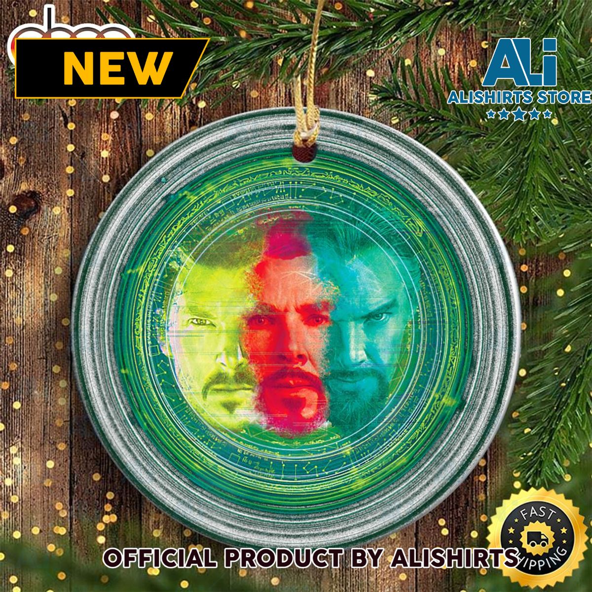 Marvel Doctor Strange In The Multiverse Of Madness Trinity Marvel Ornament