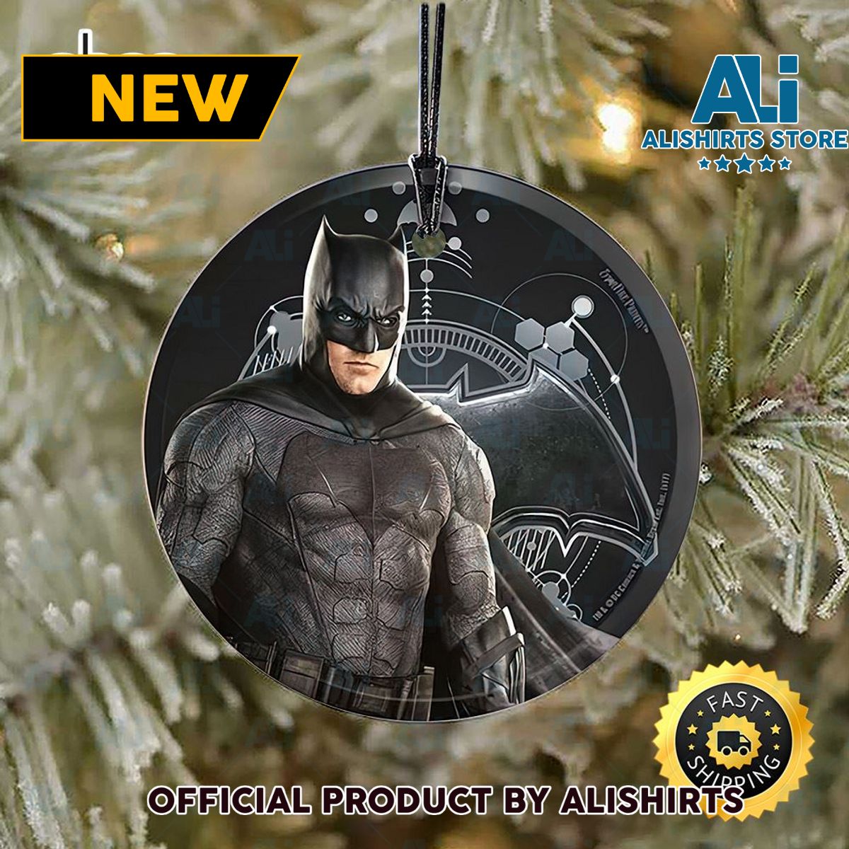 Justice League Movie Batman DC Ornaments