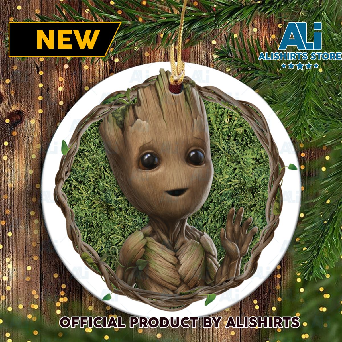 Marvel Studios I Am Groot Wave Marvel Ornaments