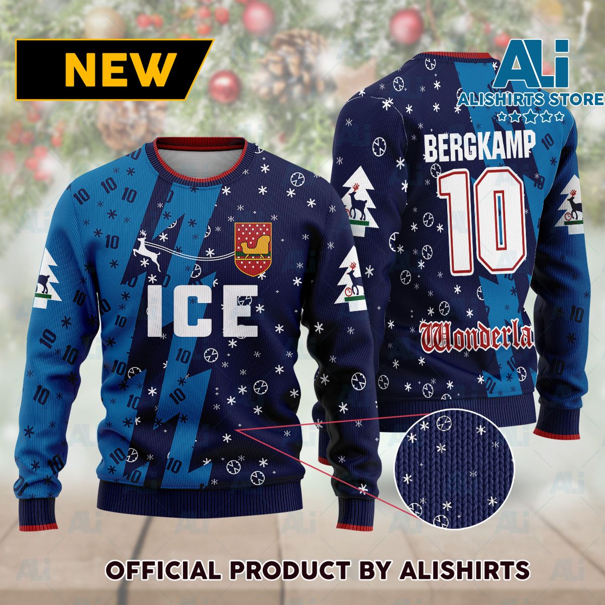 BERGKAMP  10 WONDERLAND CHRISTMAS JUMPER SWEATER