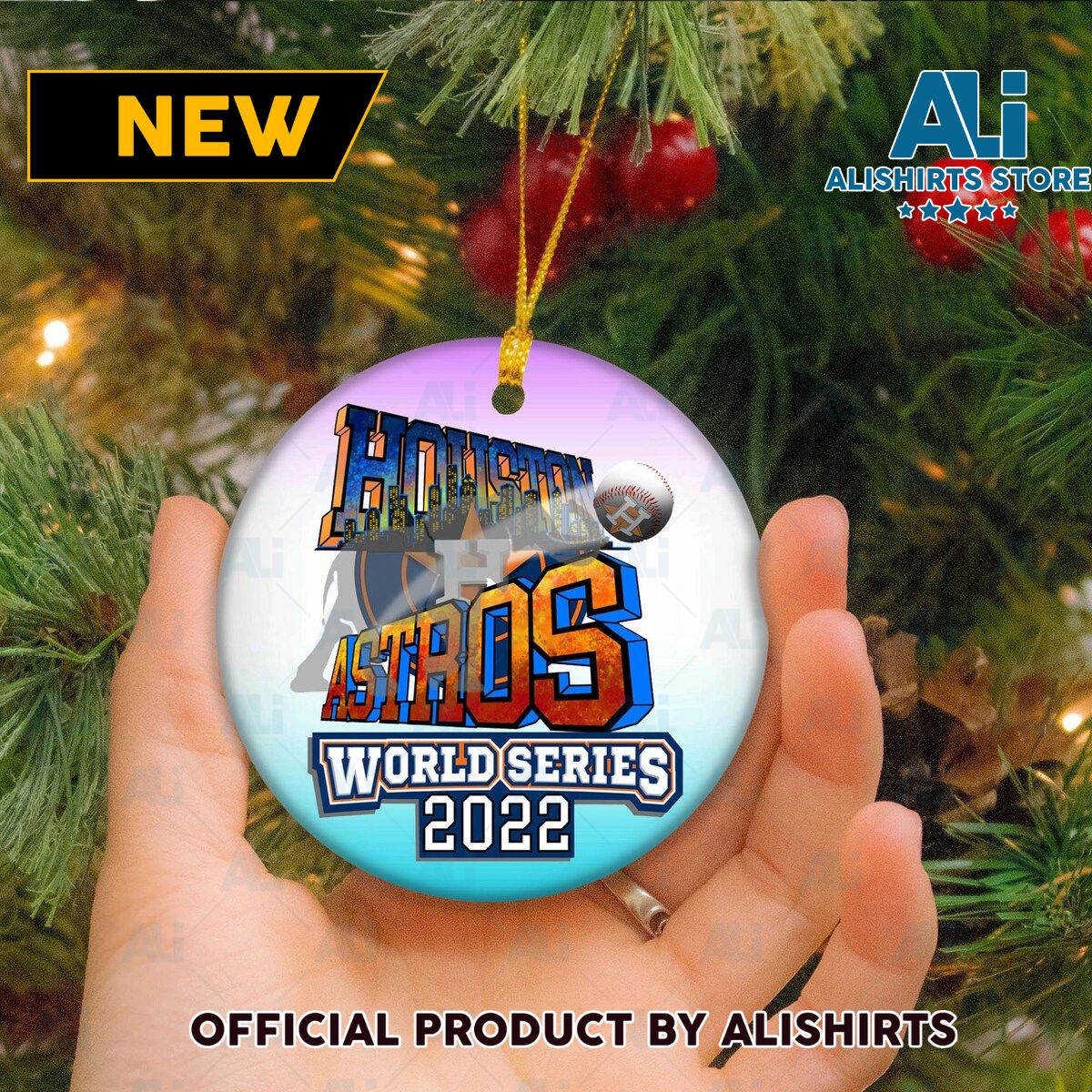 Houston Astros World Series 2022 Ornament