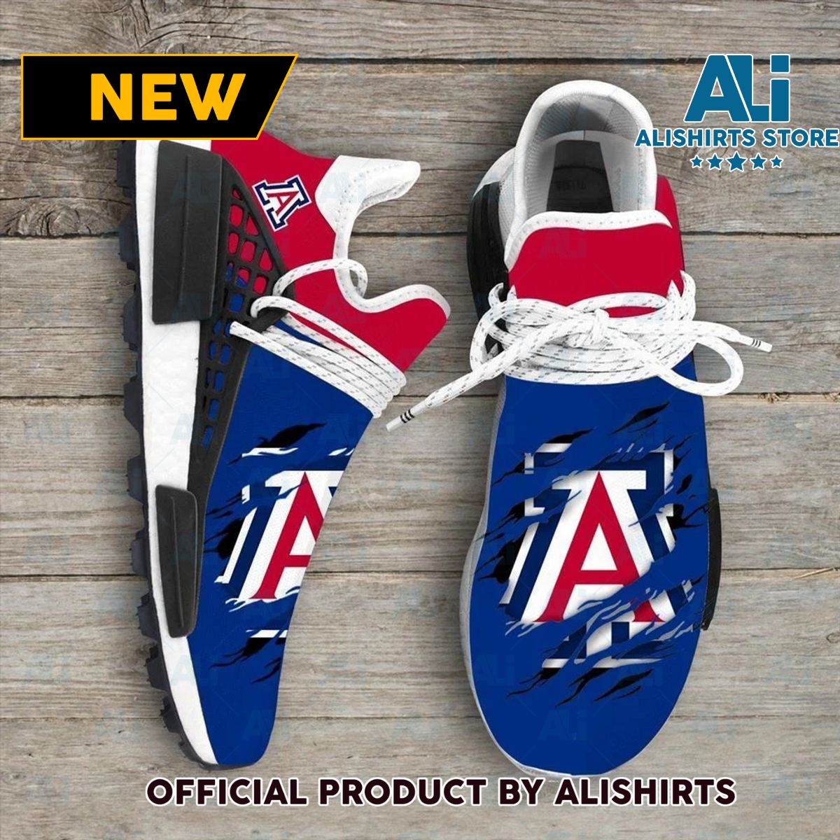 Arizona Wildcats NCAA Sport Teams Human Race Adidas NMD Sneakers