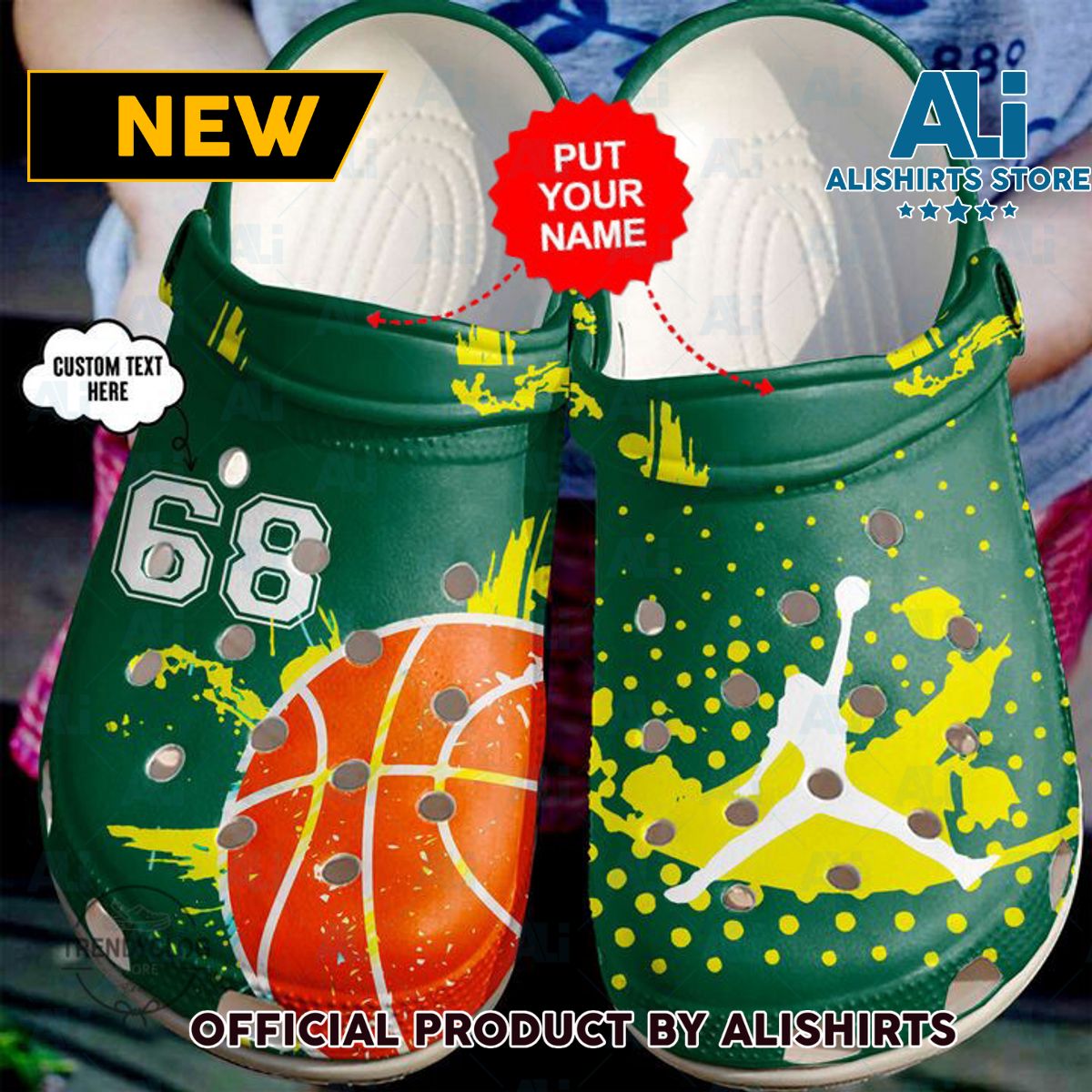 Basketball Personalized My Love Passion Crocs Crocband Clog Shoes