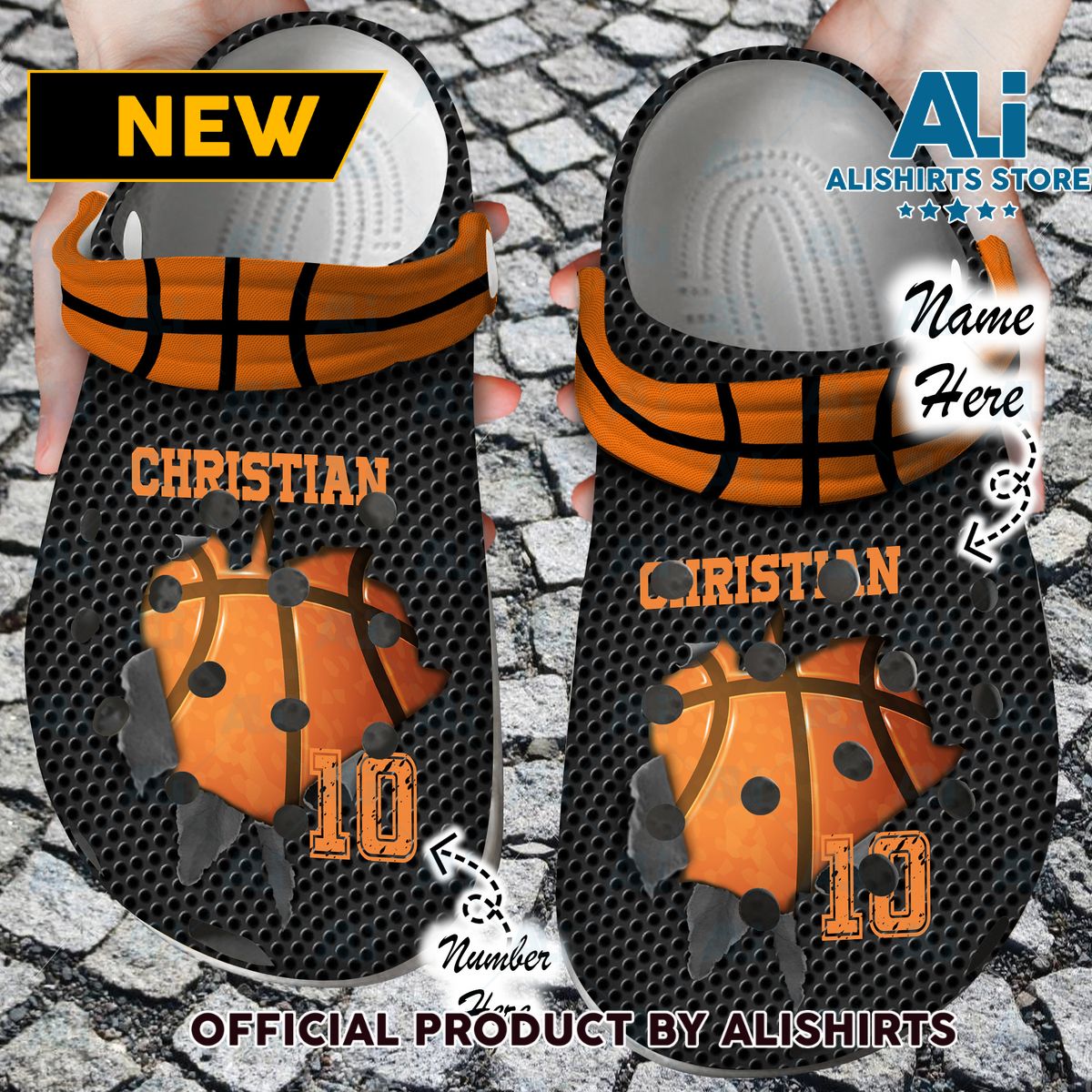 Basketball Personalized Soul Crocs Crocband Clog Shoes