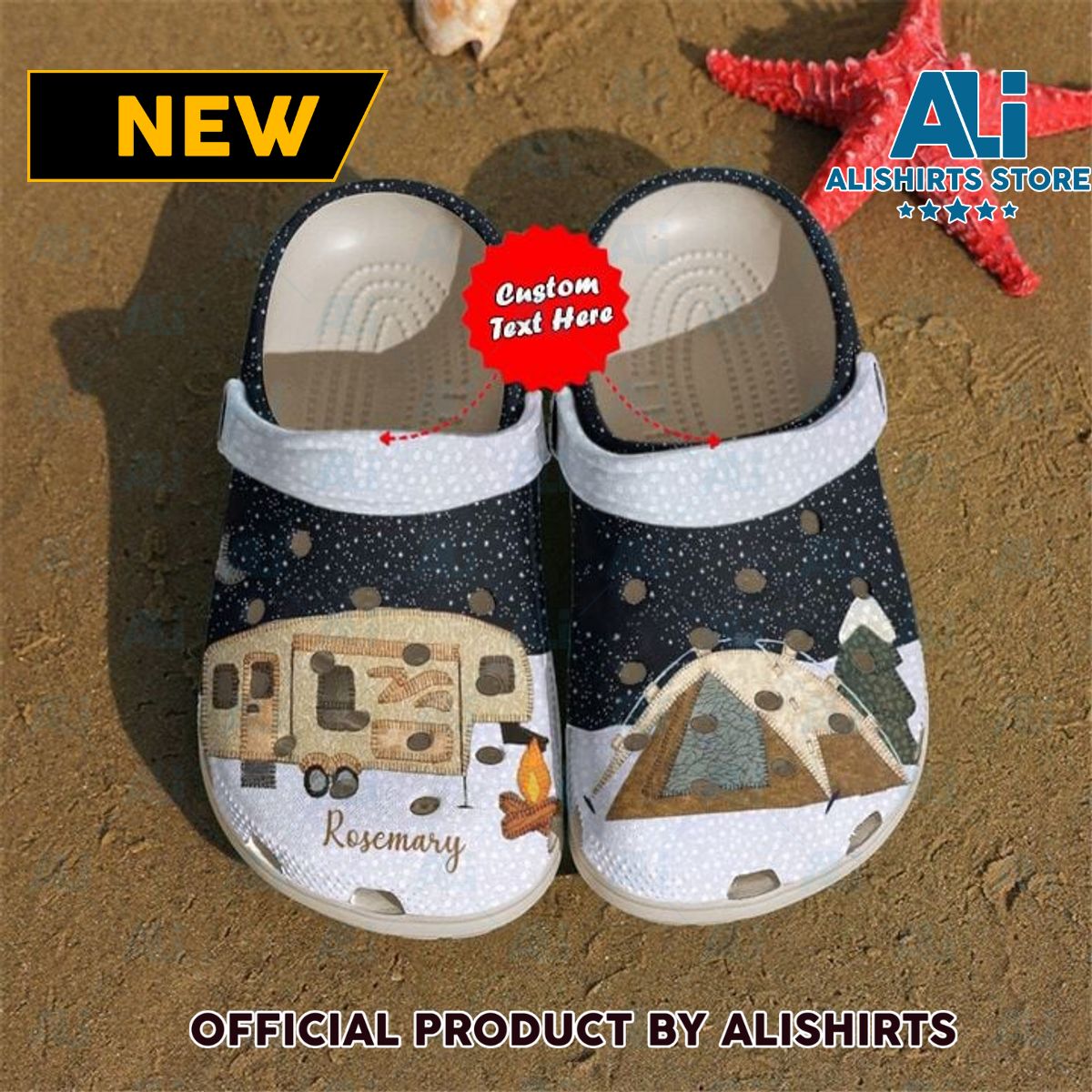 Camping Personalized Winter Crocs Crocband Clog Shoes Thanksgiving Christmas Gifts