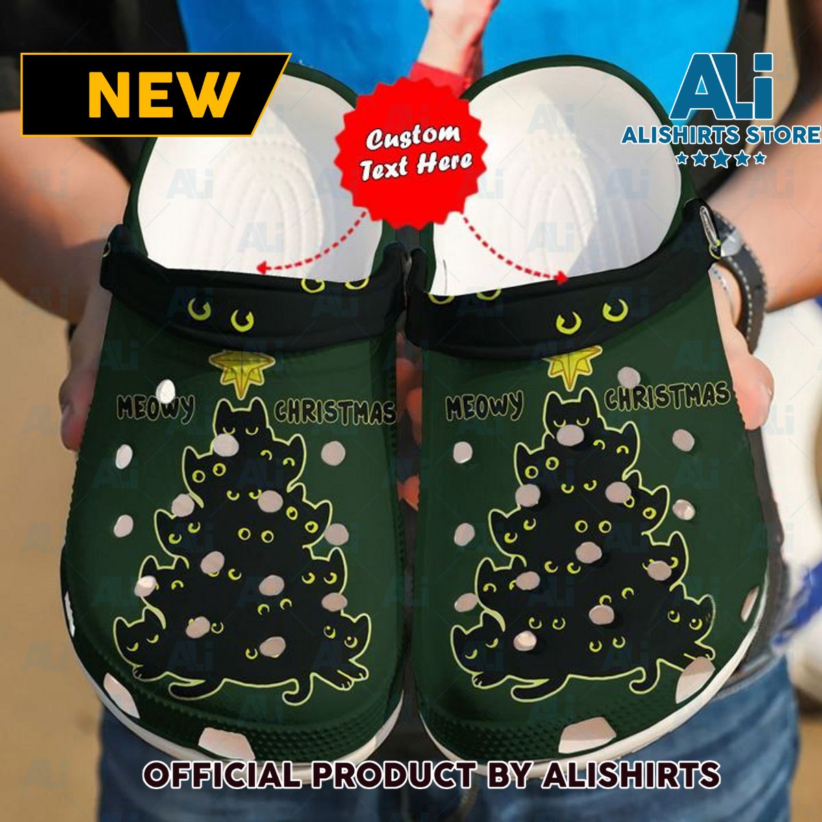 Cat Personalized Thanksgiving Christmas Gifts Crocs Crocband Clog Shoes