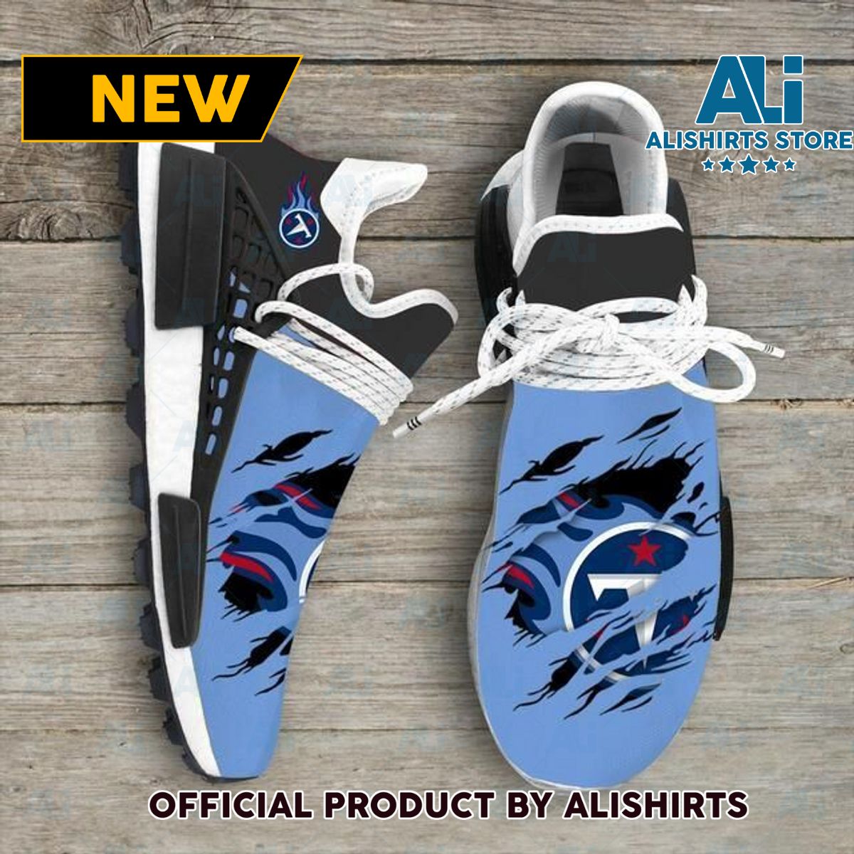 Tennessee Titans Nfl NMD Human Race shoes Customized Adidas NMD Sneakers