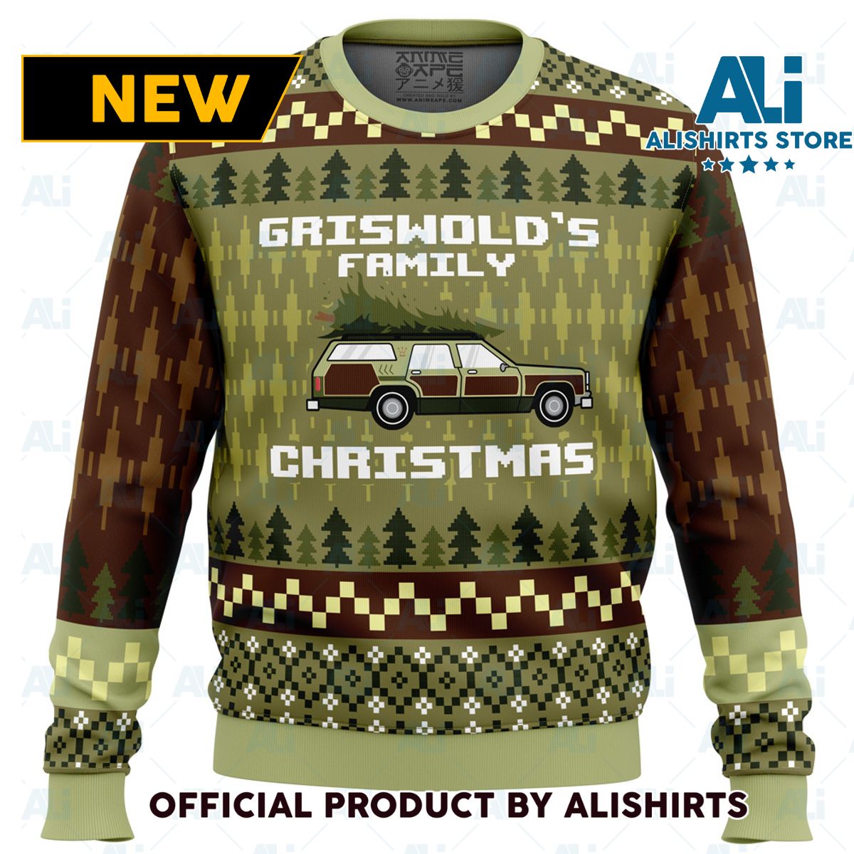 Griswolds Family Christmas Vacation Ugly Christmas Sweater