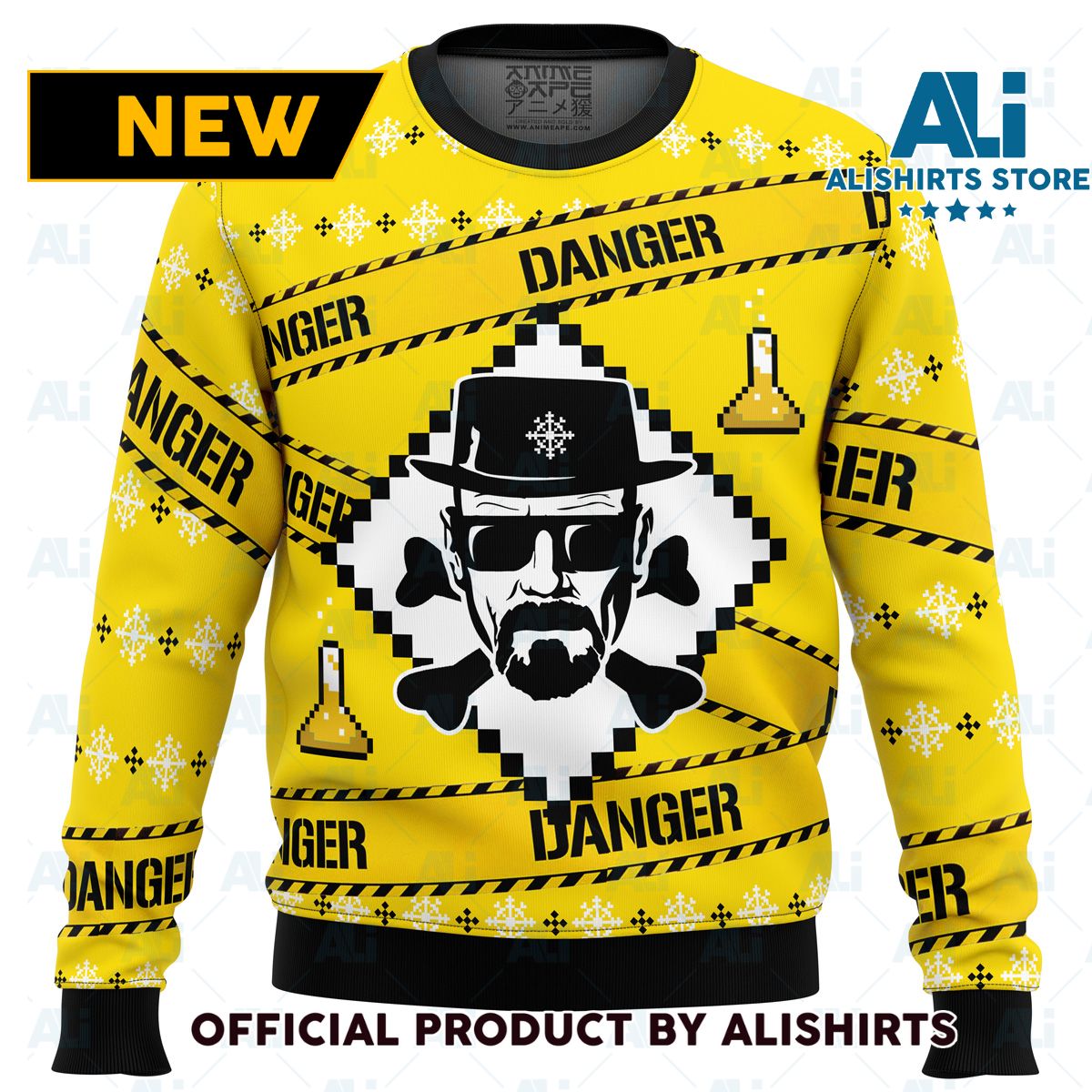 Heisenberg Breaking Bad Christmas Ugly Christmas Sweater