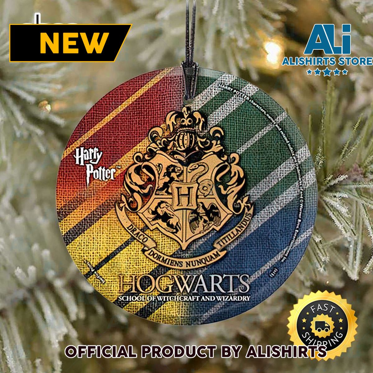 Harry Potter Hogwarts Christmas Ornaments