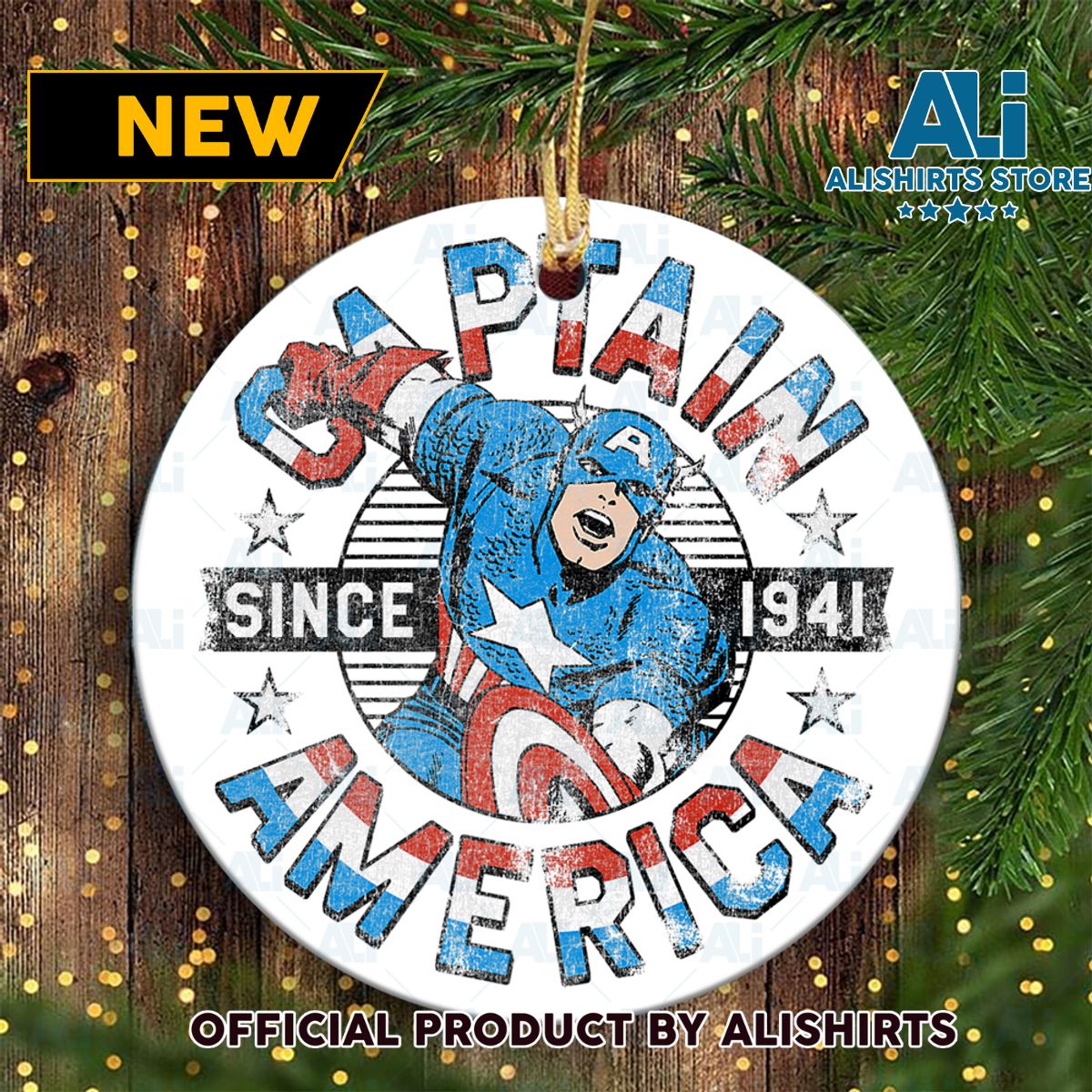 Marvel Captain America Avengers 1941 Marvel Ornaments