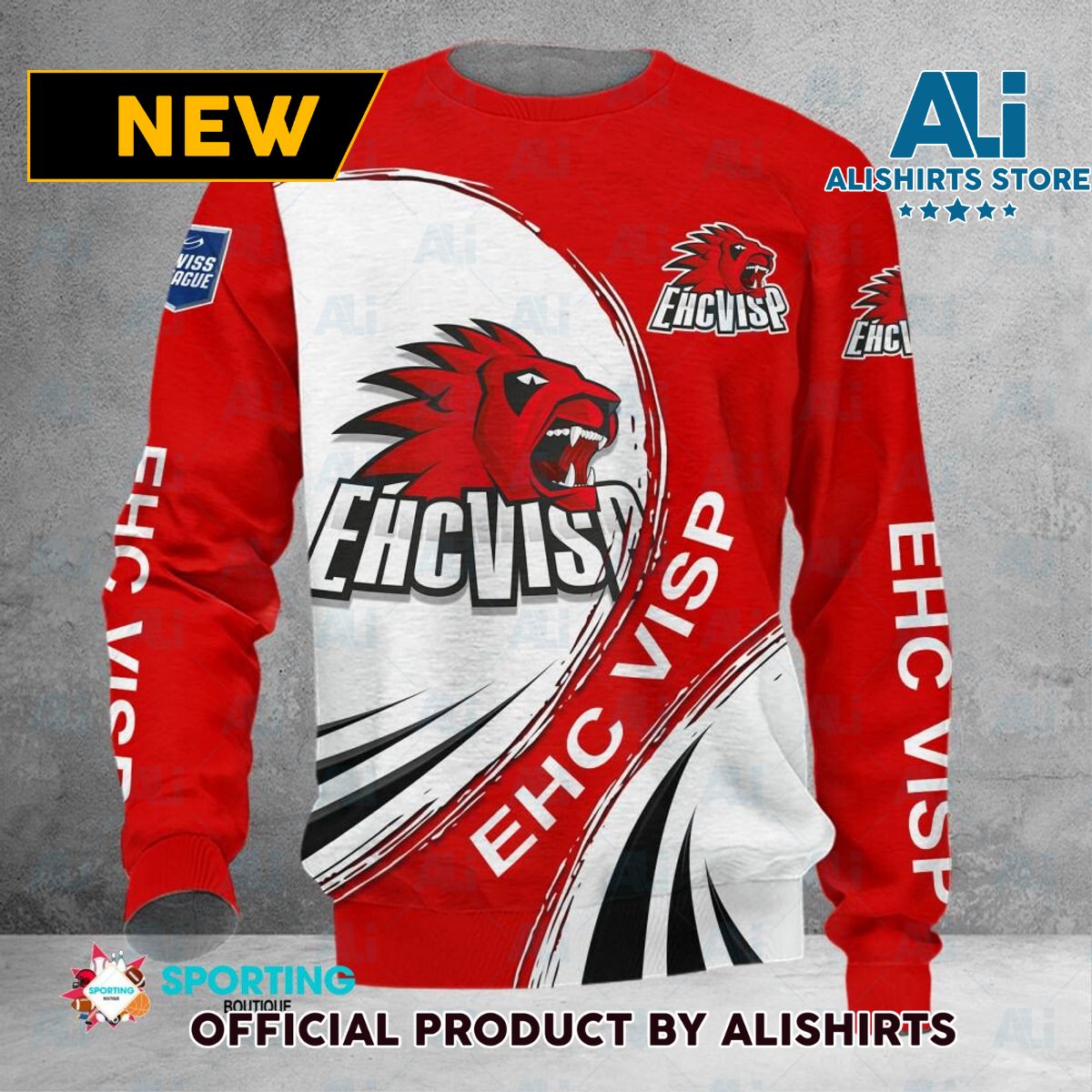 EHC Visp Swiss League Hockey Sweater