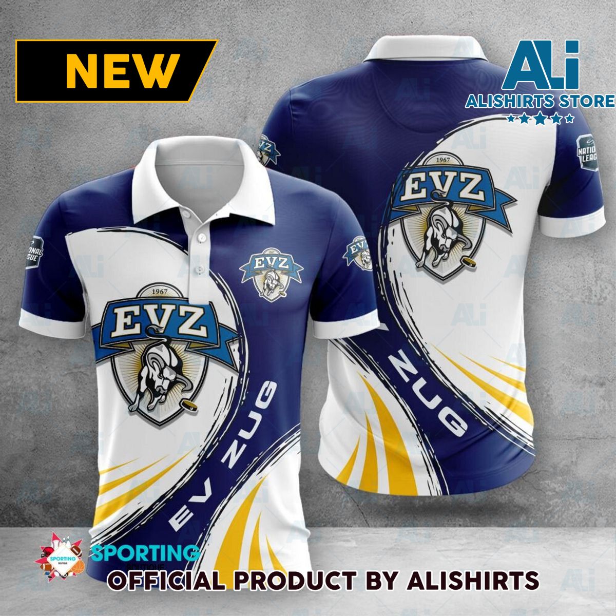 EV Zug Swiss League Hockey Polo