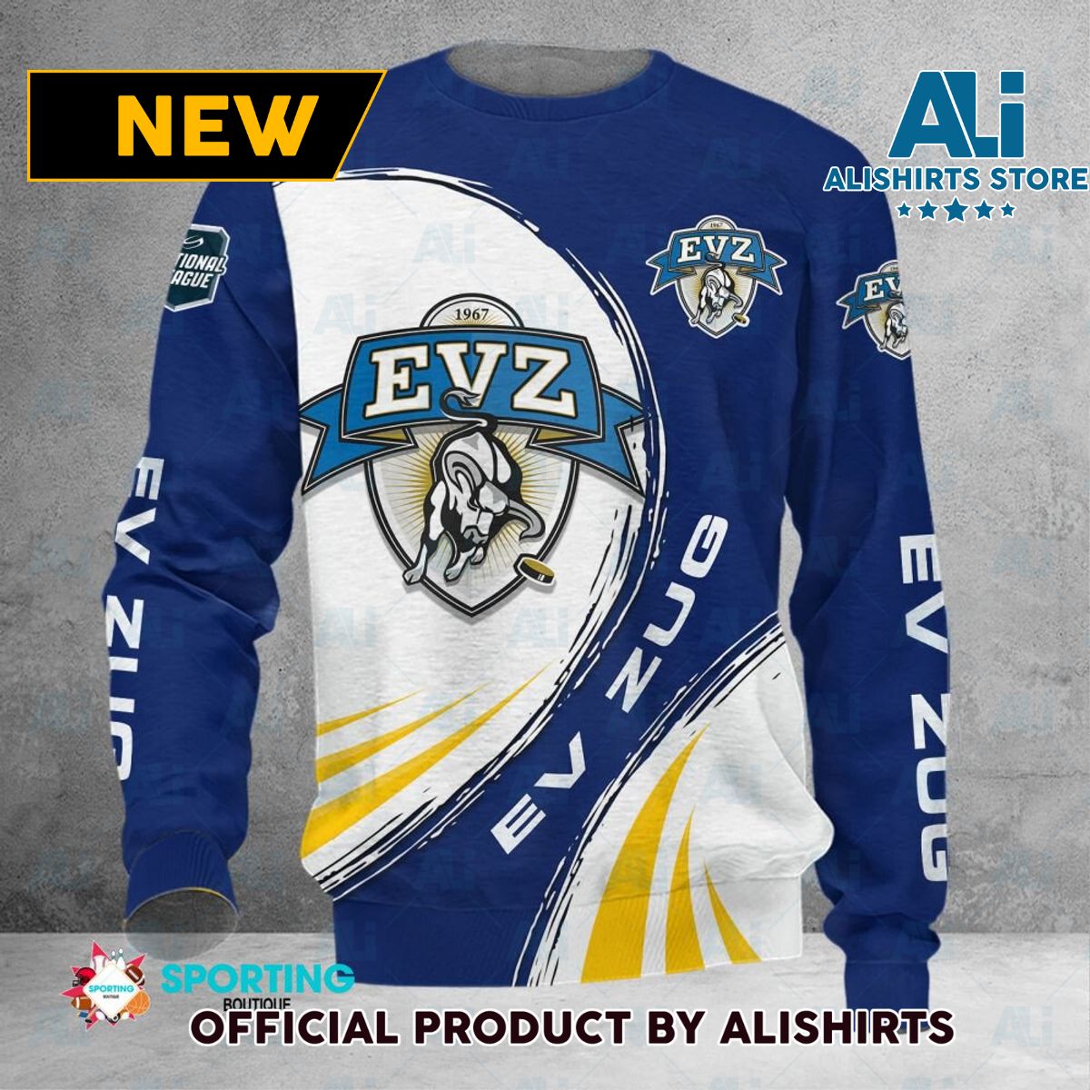 EV Zug Swiss League Hockey Sweater