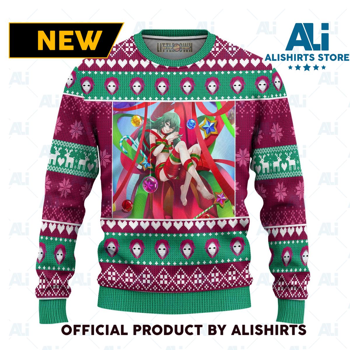 Eto Yoshimura Anime Ugly Christmas Sweater Custom Tokyo Ghoul