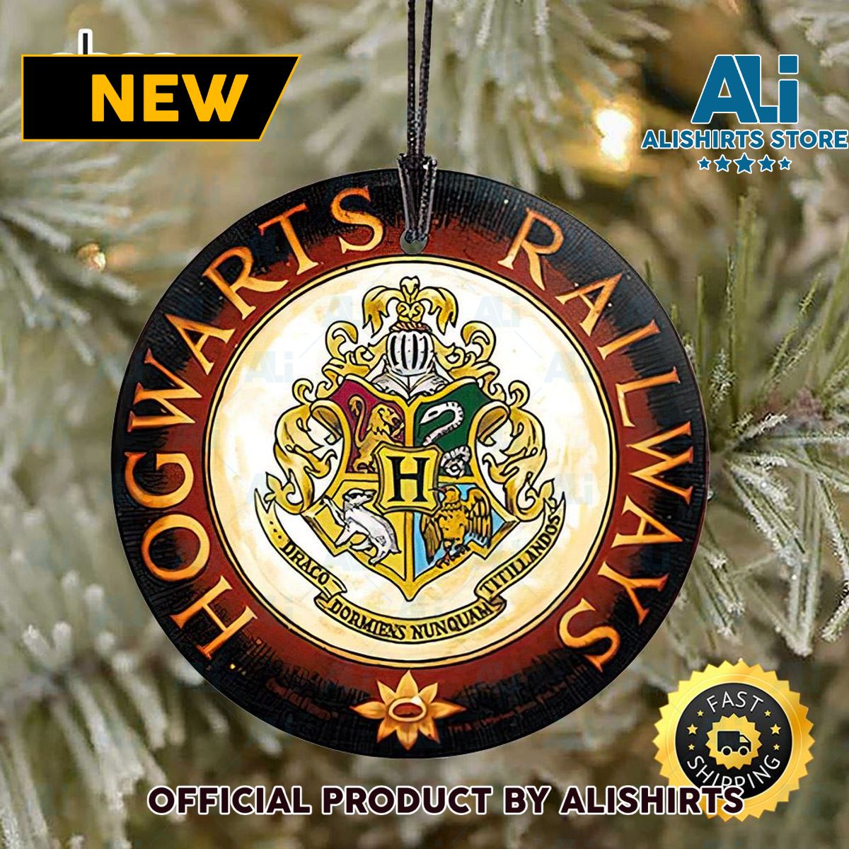 Harry Potter Hogwarts Railways Christmas Ornaments