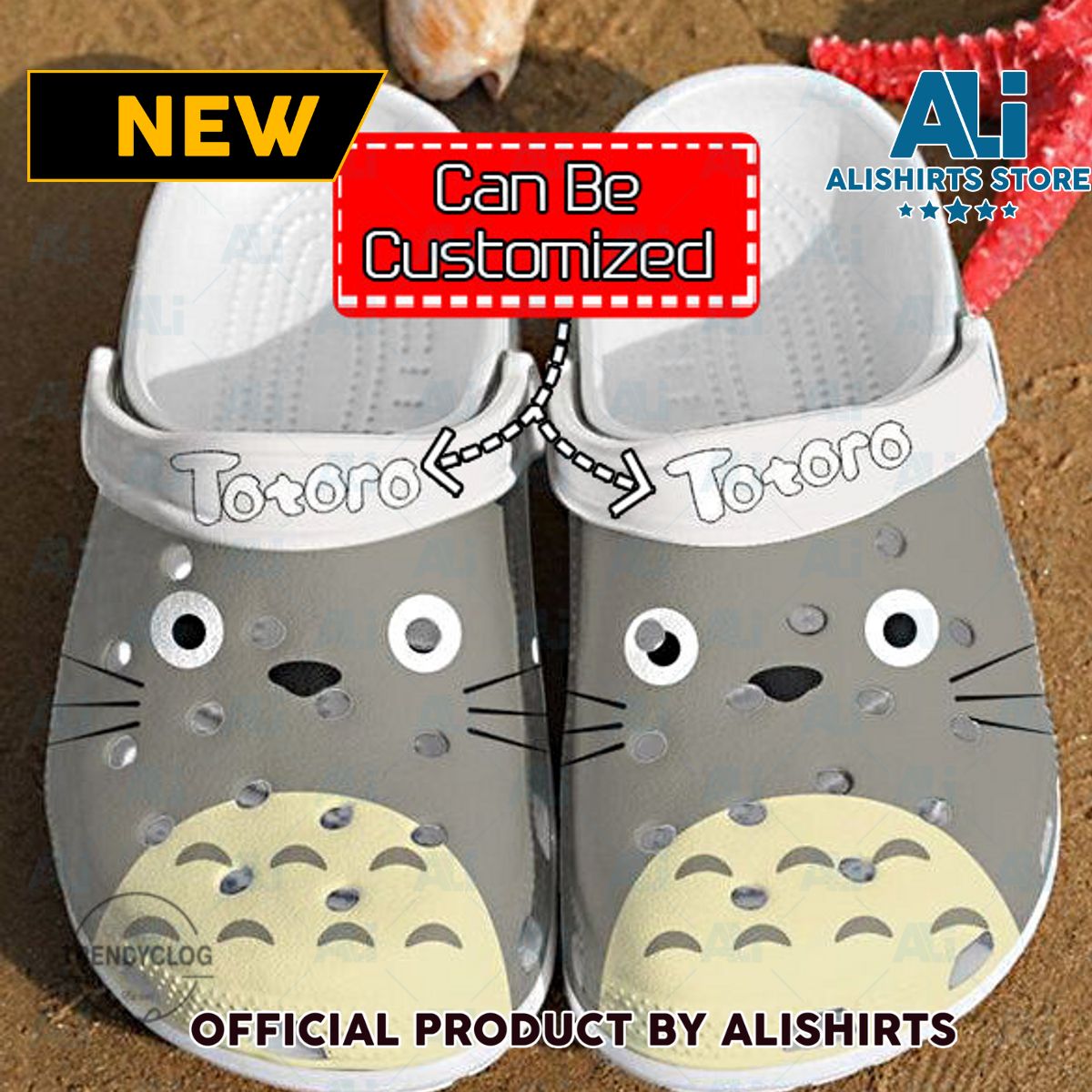 Love My Neighbor Totoro Crocs Crocband Clog Shoes