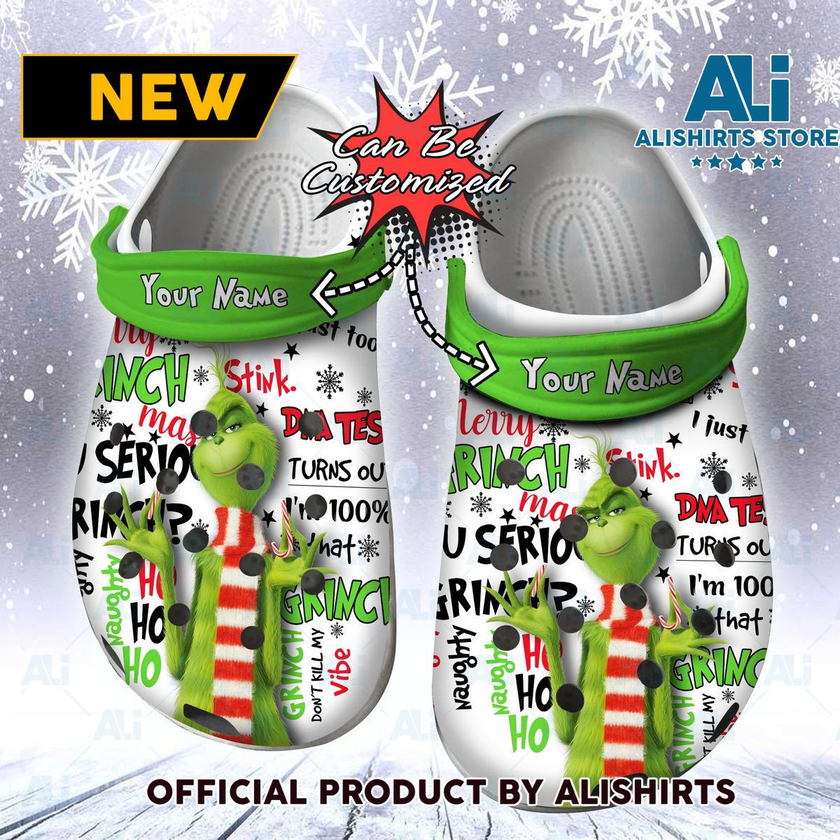 Merry Grinchmas Crocband Crocs Crocband Clog