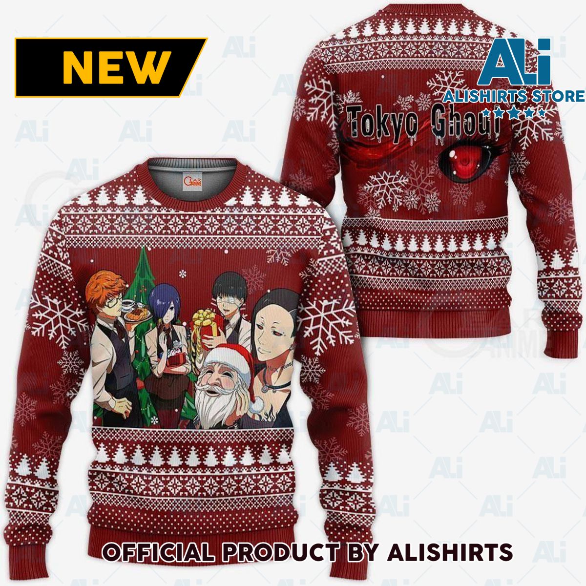 Tokyo Ghoul Ugly Christmas Sweater Anime Idea