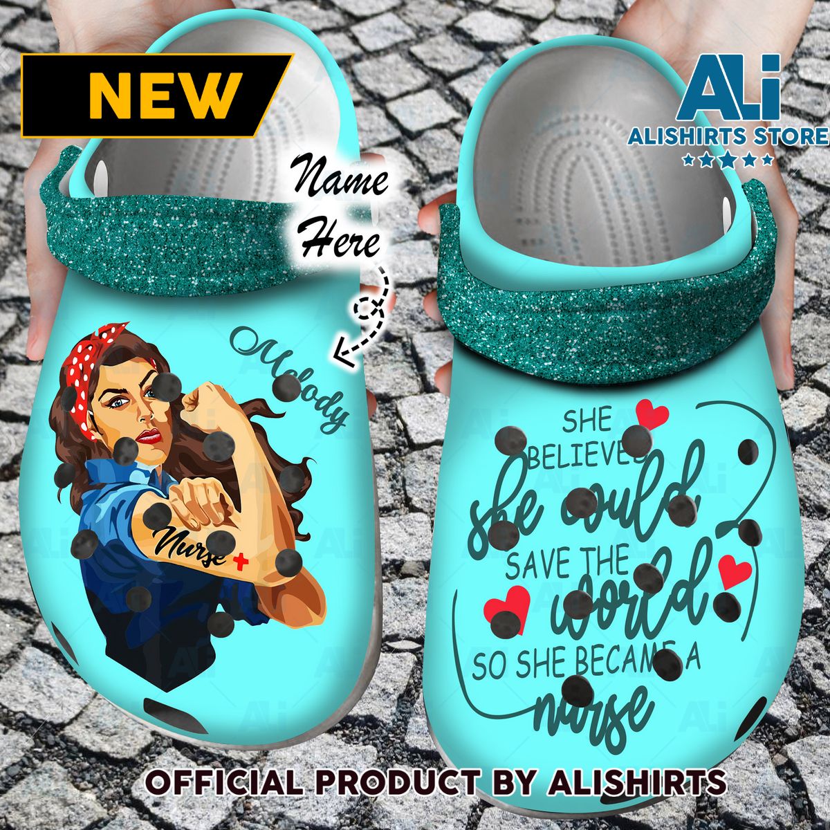 Nurse Personalized She Believed Could Crocs Crocband Clogs Crocs Crocband Clog Shoes