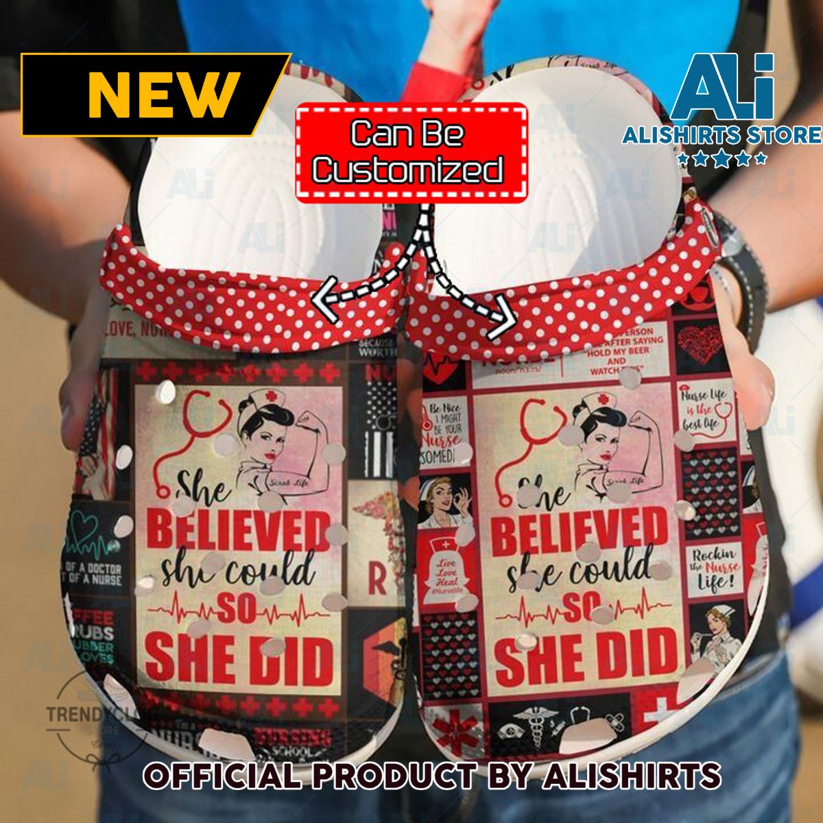 Nurse She Believe Could So Do Crocs Crocband Clogs Crocs Crocband Clog Shoes