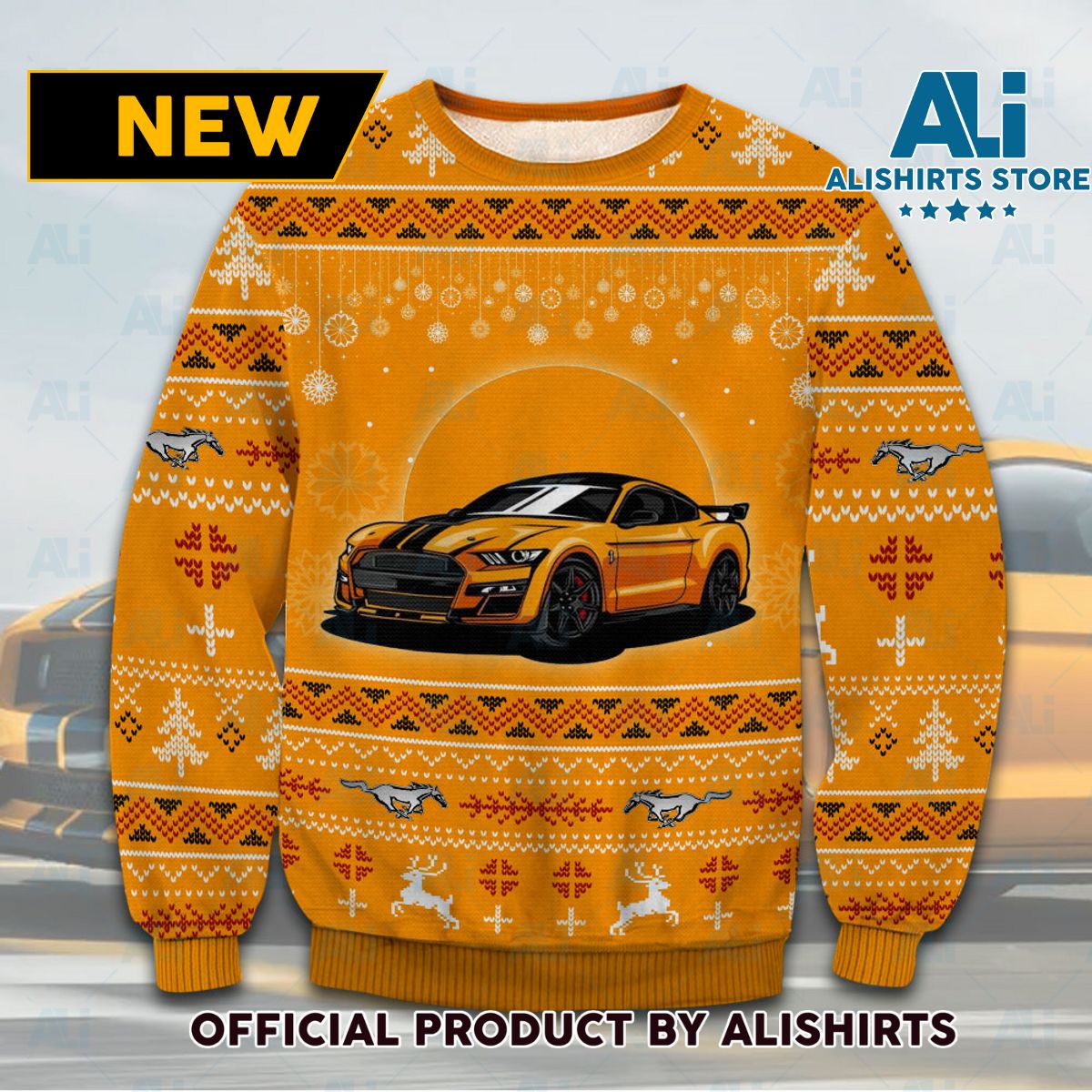 Mustang Shelby GT350 Ugly Sweater