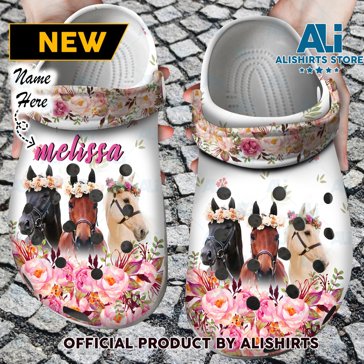 Personalized Life Is Better With Horses Crocs Crocband Clog Shoes