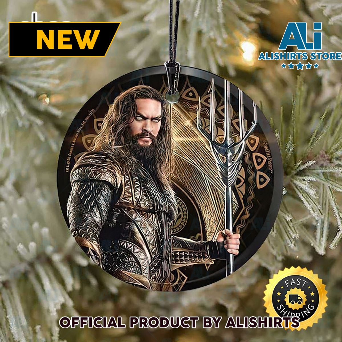 Justice League Movie Aquaman DC Ornaments