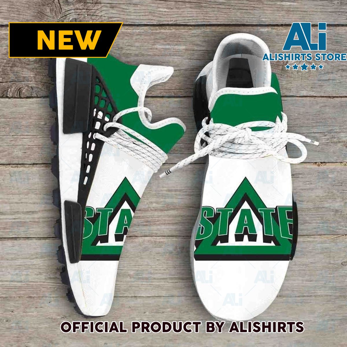 Delta State Statesmen NCAA Sport Teams Human Race Adidas NMD Sneakers