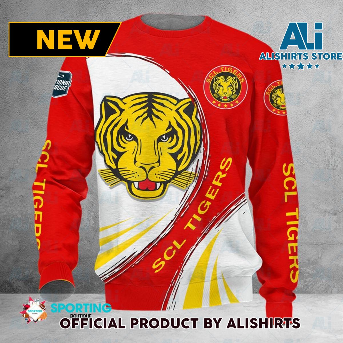 SCL Tigers Swiss League Hockey Sweater