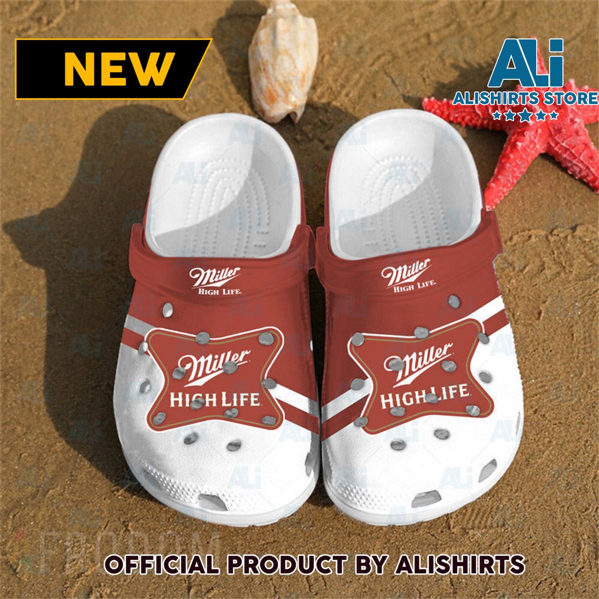 Summer Miller High Life Classic Crocs Crocband Clogs ALI