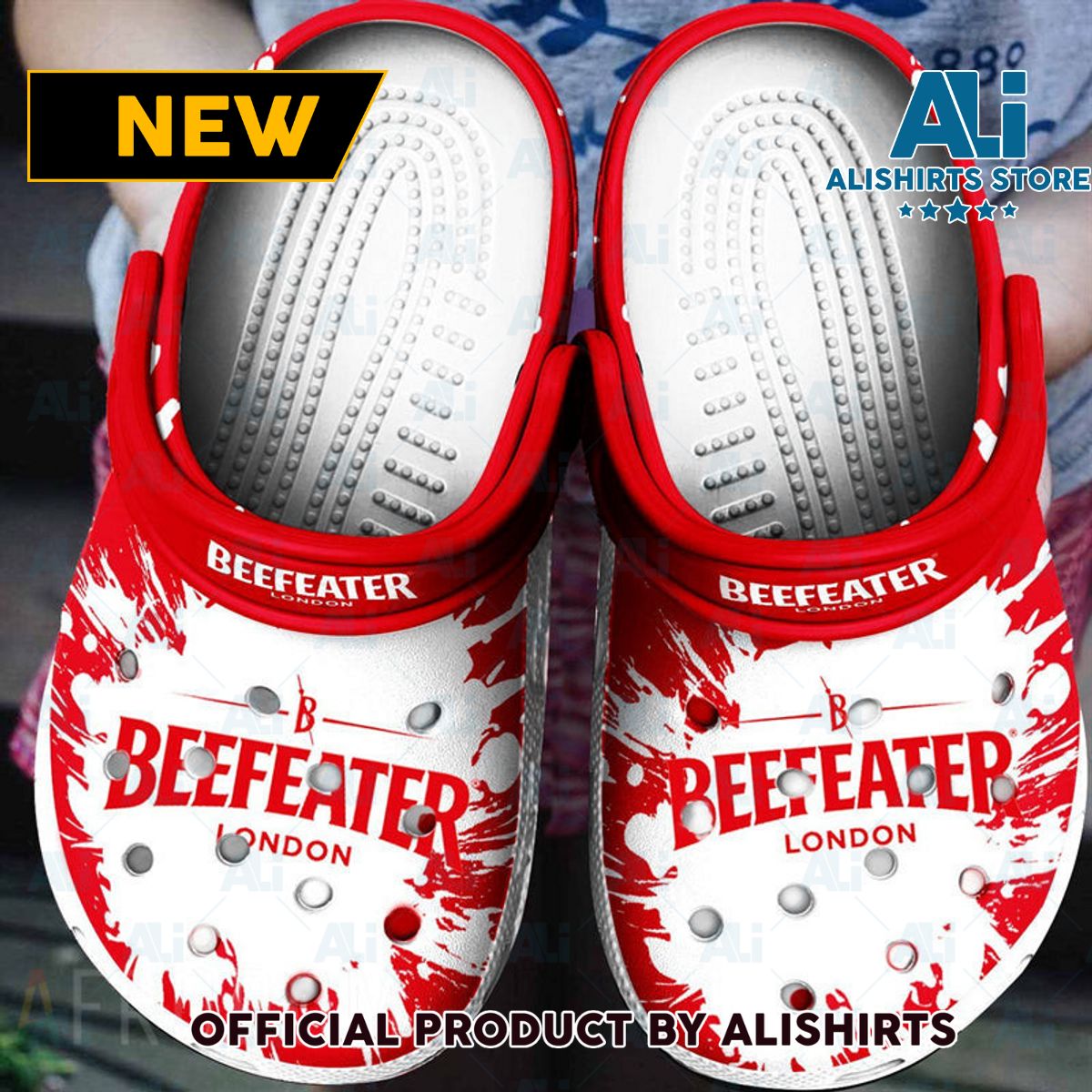 The Original Beefeater Gin Classic Crocs Crocband Clogs ALI