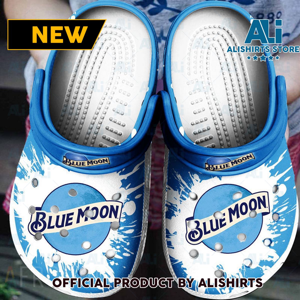 The Original Blue Moon Classic Crocs Crocband Clogs ALI