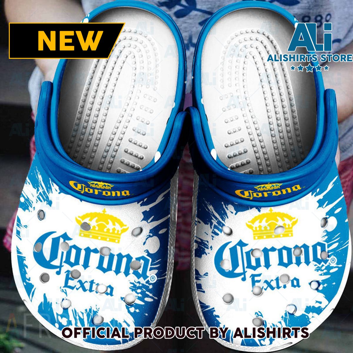 The Original Corona Extra Classic Crocs Crocband Clogs ALI