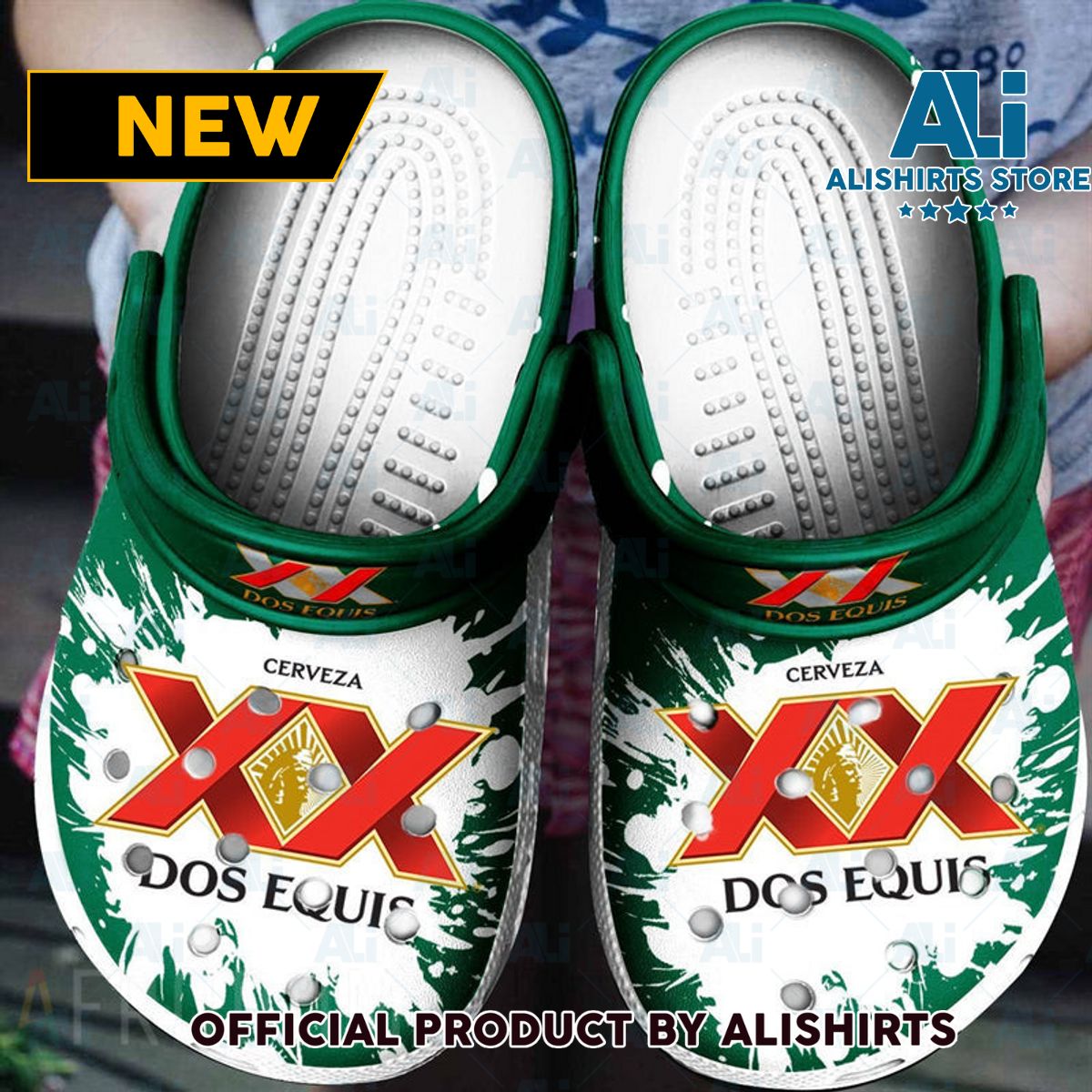 The Original Dos Equis Classic Crocs Crocband Clogs ALI