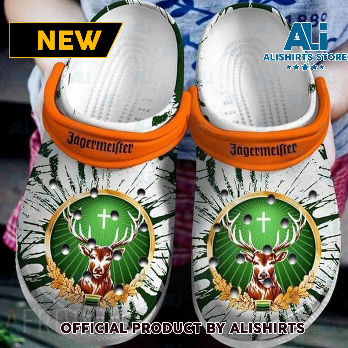 The Original Jagermeister Classic Crocs Crocband Clogs ALI