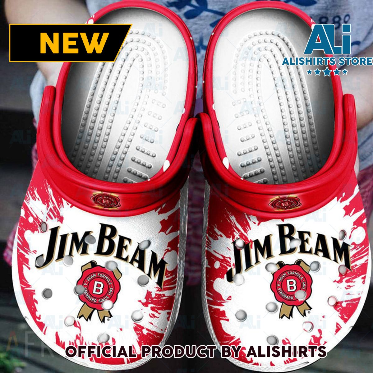 The Original Jim Beam Classic Crocs Crocband Clogs ALI