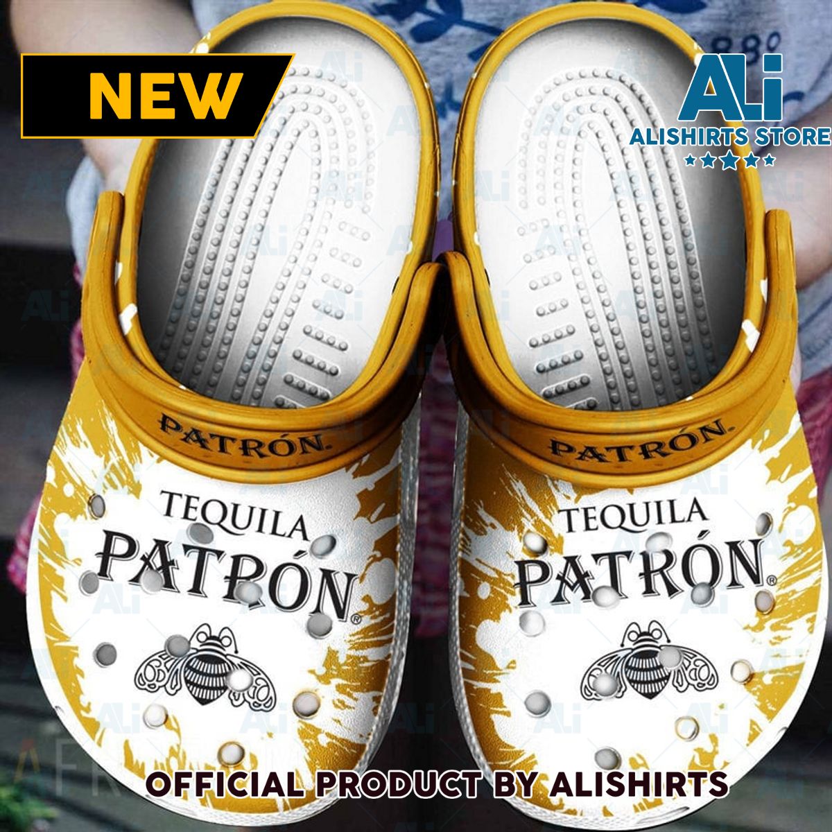 The Original Tequila Patron Classic Crocs Crocband Clogs ALI